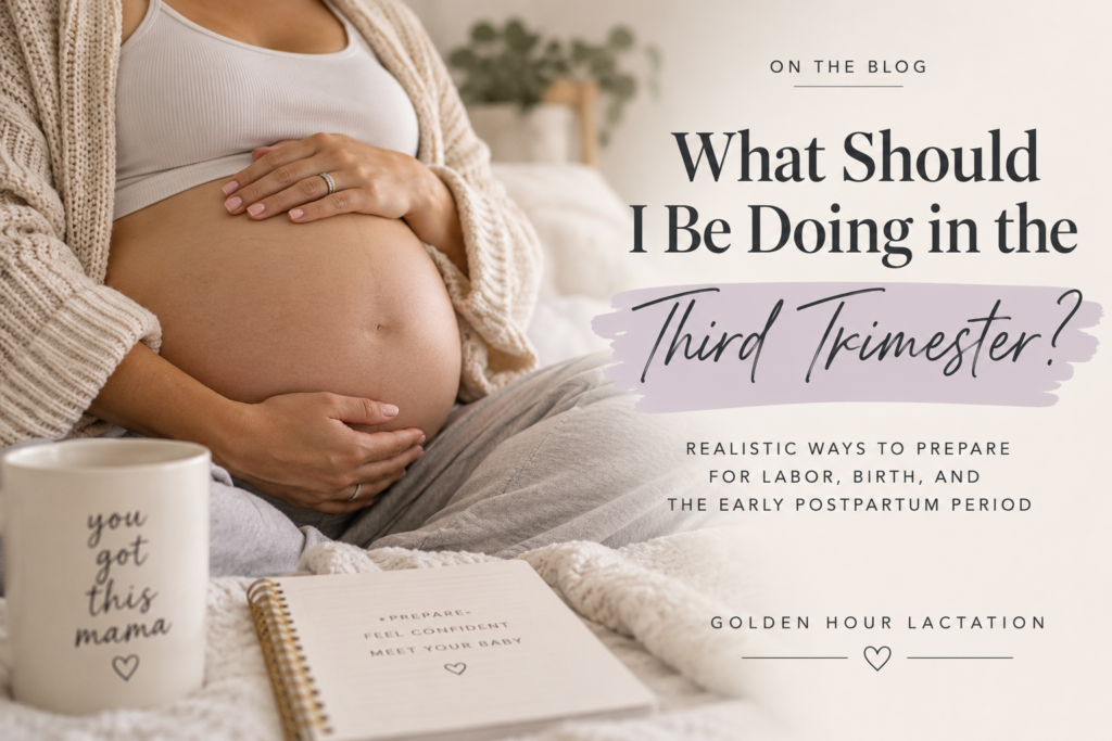 Third trimester labor preparation for pregnant women